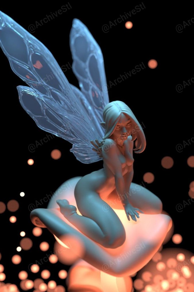 Aine Noon Fae 精灵仙女 3D打印图纸